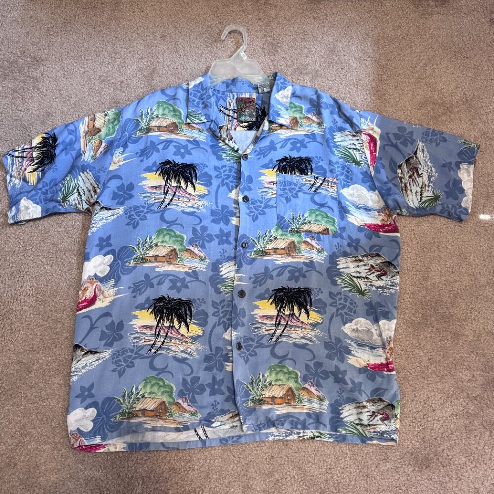Mens Hawaiian Shirt - M
